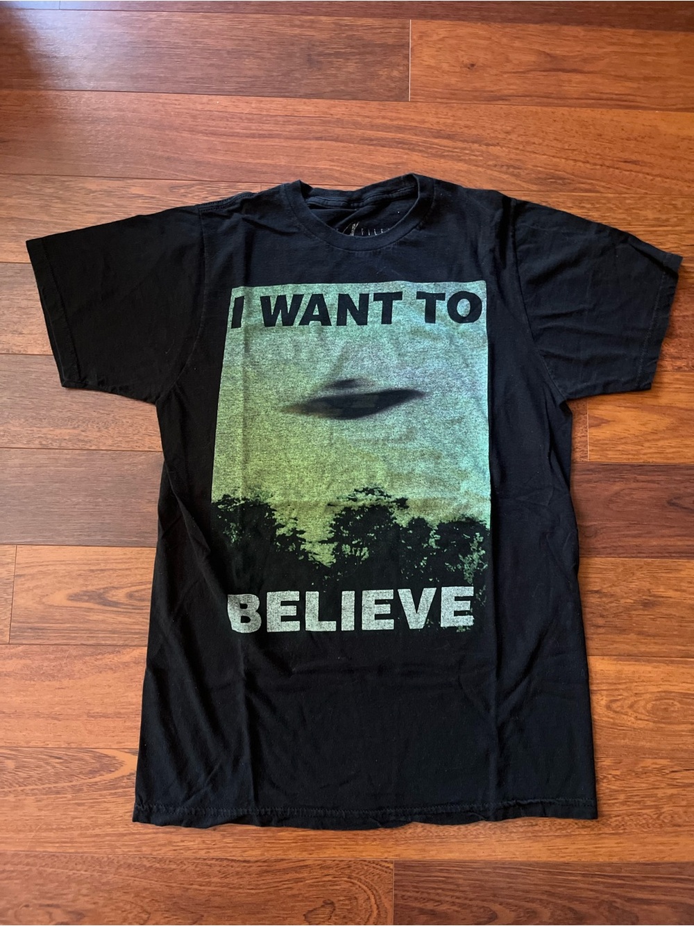 The X Files “I Want To Believe” Graphic Tee